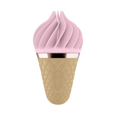 Мороженка спінатор Satisfyer Lay-On - Sweet Treat Pink/Brown