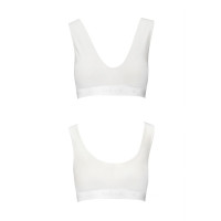 Спортивний топ з еластичної бавовни Passion PS005 TOP white, size XL