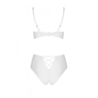 Эротический комплект с рисунком LOVELIA BIKINI white S/M - Passion