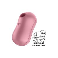 Вакуумний стимулятор Satisfyer Cotton Candy Light Red