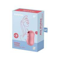 Вакуумний стимулятор Satisfyer Cotton Candy Light Red