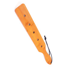 Паддл Fetish Tentation Paddle 5 Holes Bamboo