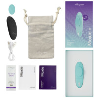 Смарт-вібратор у трусики We-Vibe Moxie+ Aqua  з пультом ДК