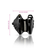 Вибратор Mystim Heart's Desire Black Edition