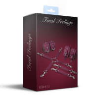 Набір Feral Feelings BDSM Kit 3 Burgundy