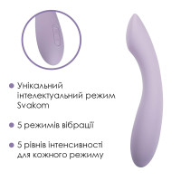 Вібратор для точки G Svakom Amy 2 Pastel Lilac