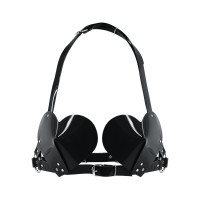 Лиф Серце Feral Feelings - Hearts Bra Black