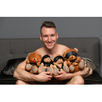 Игрушка плюшевый медведь ROPE Teddy Bear Plush, 22x16x12см