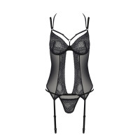 Корсет Passion DROSERA CORSET black S/M - ECO Passion