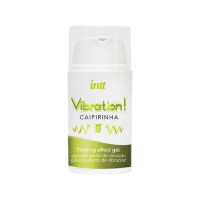 Рідкий вібратор Intt Vibration Caipirinha  (15 мл), густий гель, дуже смачний, діє до 30 хвилин