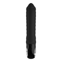 Вібратор для точки G Fun Factory TIGER black, ребристий, підходить для анальної стимуляції