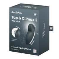 Вібростимулятор-пульсатор Satisfyer Tap & Climax 2 Grey