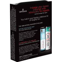 Подарунковий набір Sensuva Lips & Nips Pleasure Kit - Chocolate Peppermint 2 x 4г