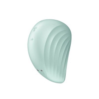 Вакуумний кліторальний стимулятор Satisfyer Pearl Diver Mint із вібрацією