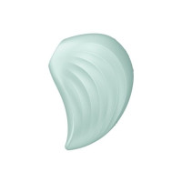 Вакуумний кліторальний стимулятор Satisfyer Pearl Diver Mint із вібрацією