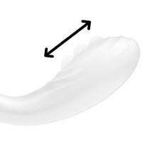 Satisfyer Rrrolling Pleasure White із перлинною стимуляцією точки G