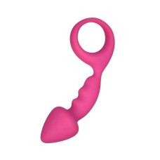 Анальна пробка Adrien Lastic Budy Pink із стимулюючою ніжкою, 2,5 см Рожевий