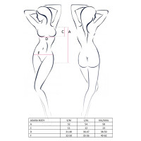 Боді монокіні ADARA BODY red S/M - Passion