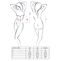 Корсет JOLENE CORSET black XXL/XXXL - Passion