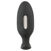 Анальна пробка - XouXou Vibrating E-Stim Butt Plug