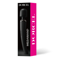 Потужний вібромасажер Dorcel Megawand Black, 160 режимів