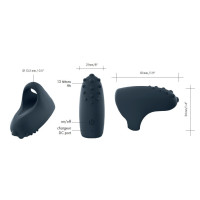 Вібратор на палець Dorcel MAGIC FINGER Black