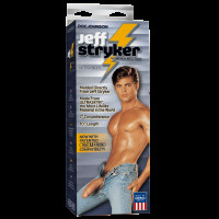 Фалоімітатор Doc Johnson Jeff Stryker White - ULTRASKYN, діаметр 5,4 см, Vac-U-Lock