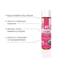 Смазка на водной основе System JO NATURALOVE Strawberry (120 мл) с экстрактом ромашки и листьев агавы