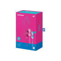 Вагінальні кульки Satisfyer Power Balls (3 пари), діаметр 3,4см, вага 60-76-92г