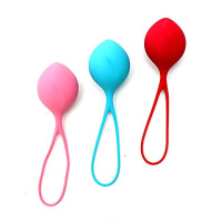 Вагінальні кульки Satisfyer Strengthening Balls (3шт), діаметр 3,8см, вага 62-82-98г, монолітні