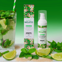 Массажное масло EXSENS Mojito 50мл разогревает, без сахара, без парабенов, съедобное