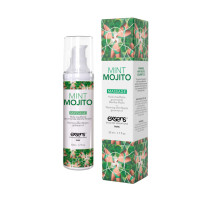 Массажное масло EXSENS Mojito 50мл разогревает, без сахара, без парабенов, съедобное