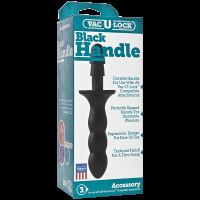 Тримач-рукоять Doc Johnson з кріпленням Vac-U-Lock - Black Handle для іграшок