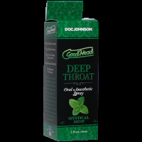 Спрей для мінету Doc Johnson GoodHead DeepThroat Spray - Mystical Mint 59 мл для глибокого мінету