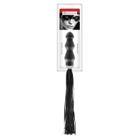 Флогер з ручкою - анальним плагом Fetish Tentation Whip with Plug Handle