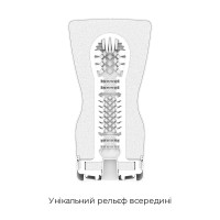 Мастурбатор Tenga Squeeze Tube Cup (м’яка подушечка) STRONG стискається