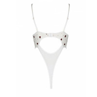 Эротический боди с рисунком LOVELIA BODY white XXL/XXXL - Passion