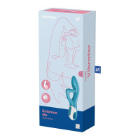 Вібратор-кролик Satisfyer Embrace me Turquoise