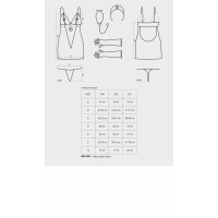 Obsessive Medica dress 5 pcs costume L/XL