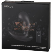 Масажер простати Nexus RIDE EXTREME Dual Motor Remote Control Prostate Vibrator - Black