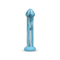 Скляний дилдо Gildo - Ocean Ripple Glass Dildo