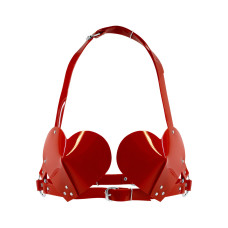 Лиф Серце Feral Feelings - Hearts Bra Red