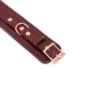 Наручники Liebe Seele Wine Red wirst Cuffs