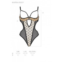 Боді MARINA BODY beige S/M - Passion