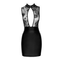 Сукня Noir Handmade F241 Short dress with powerwetlook skirt and tulle top - L
