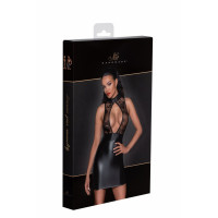 Сукня Noir Handmade F241 Short dress with powerwetlook skirt and tulle top - L