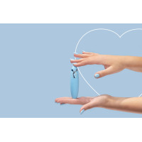 Вібратор FairyGasm PleasureArrow blue