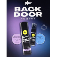 Подарунковий набор  pjur BACK DOOR Value Pack: силіконова змазка 100 мл та розслаблювальний спрей 20