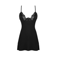 Сорочка Obsessive Bellastia chemise & thong M/L
