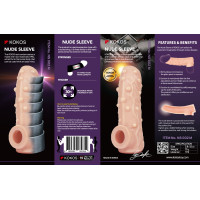Насадка на член Kokos Nude Sleeve NS 002 M
